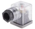 Valve Connector with Indicator Light, Socket, PG11, 24V, 10A, Contacts - 4